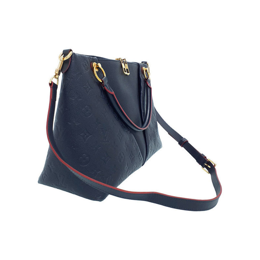 Louis Vuitton V Tote MM Monogram Empreinte 2Way Bag Brown - Picture 2 of 9